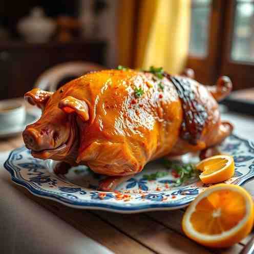 Roast Piglet at Home - Leitão à Bairrada